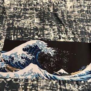 Tsunami large mouse pad